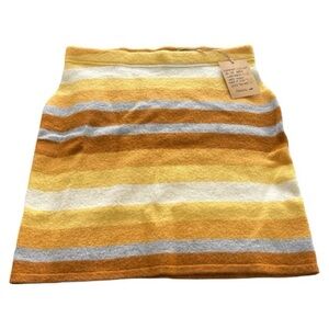 Toad&Co Multicolor Striped Pencil Skirt